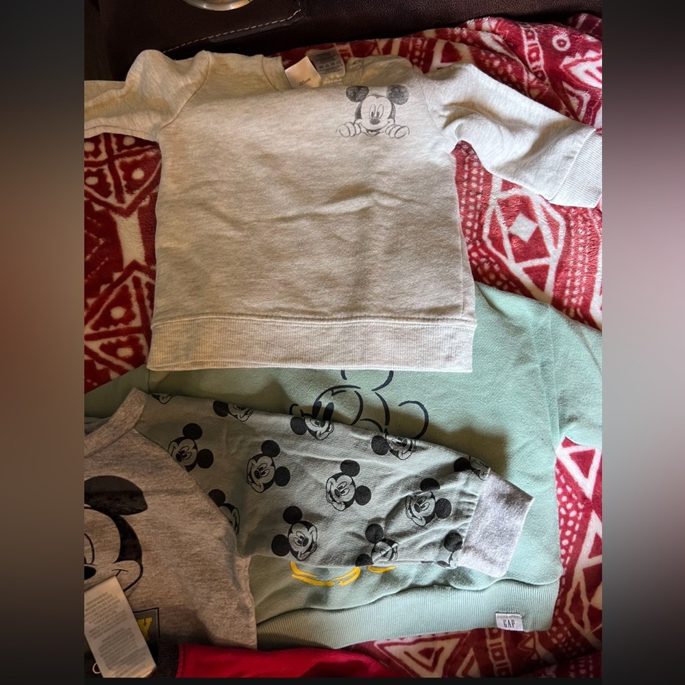 MICKEY MOUSE / DISNEY BABIES Clothes LOT